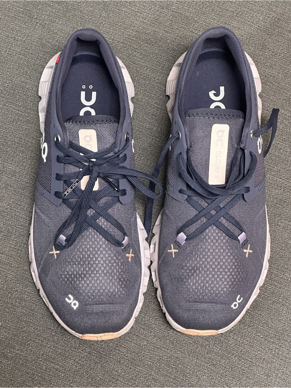 On Cloud X Women’s Navy Running Shoes